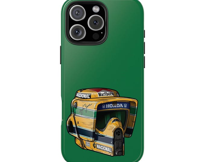 Vibrant Lexan Plastic Tough Phone Case: Shock Absorbent, UV Protected