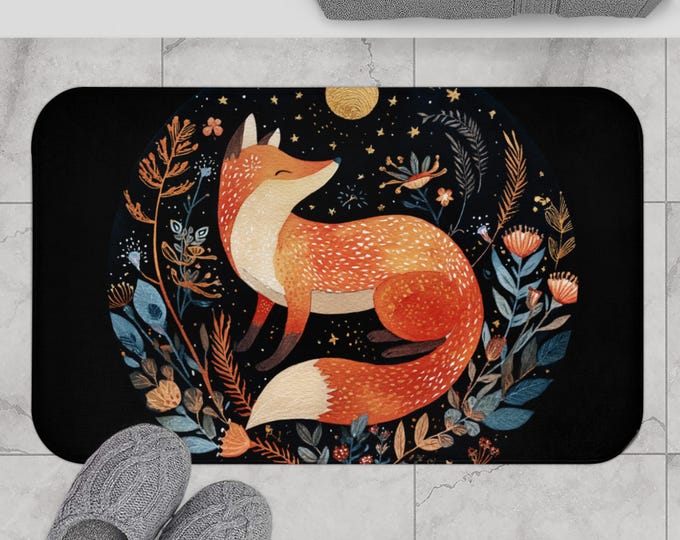 Memory Foam Bath Mat: Anti-Slip Microfiber Bathroom Decor