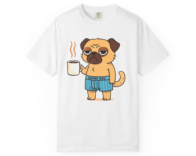 Comfort colors Pug Tee