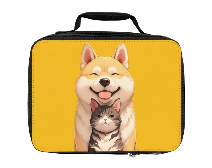 Animal Lover Lunch Bag: Insulated Pet Design, Kids Snack Carrier