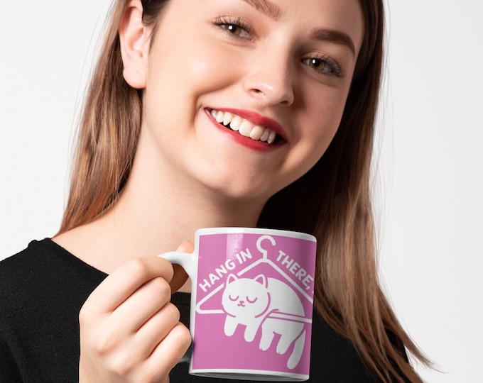 Cat lover gift, Funny motivational Ceramic Mug, (11oz, 15oz)