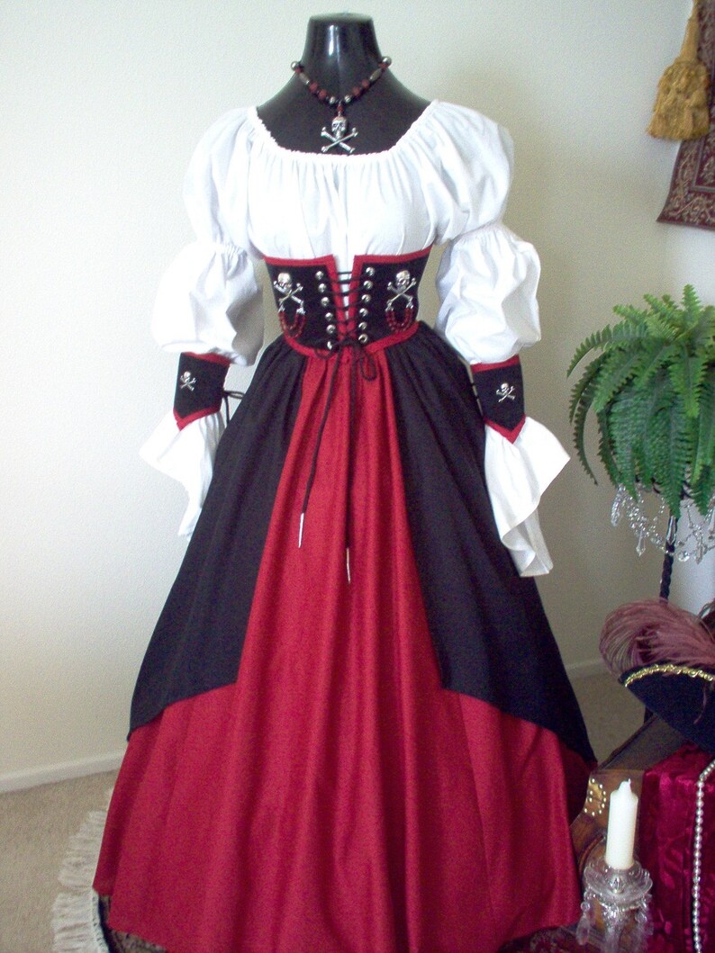 Priate Cincher And Skirt Set Free Domestic Priority Mail Shipping. Shirt Not Included Can Be Made Any Size Other Colors Available
