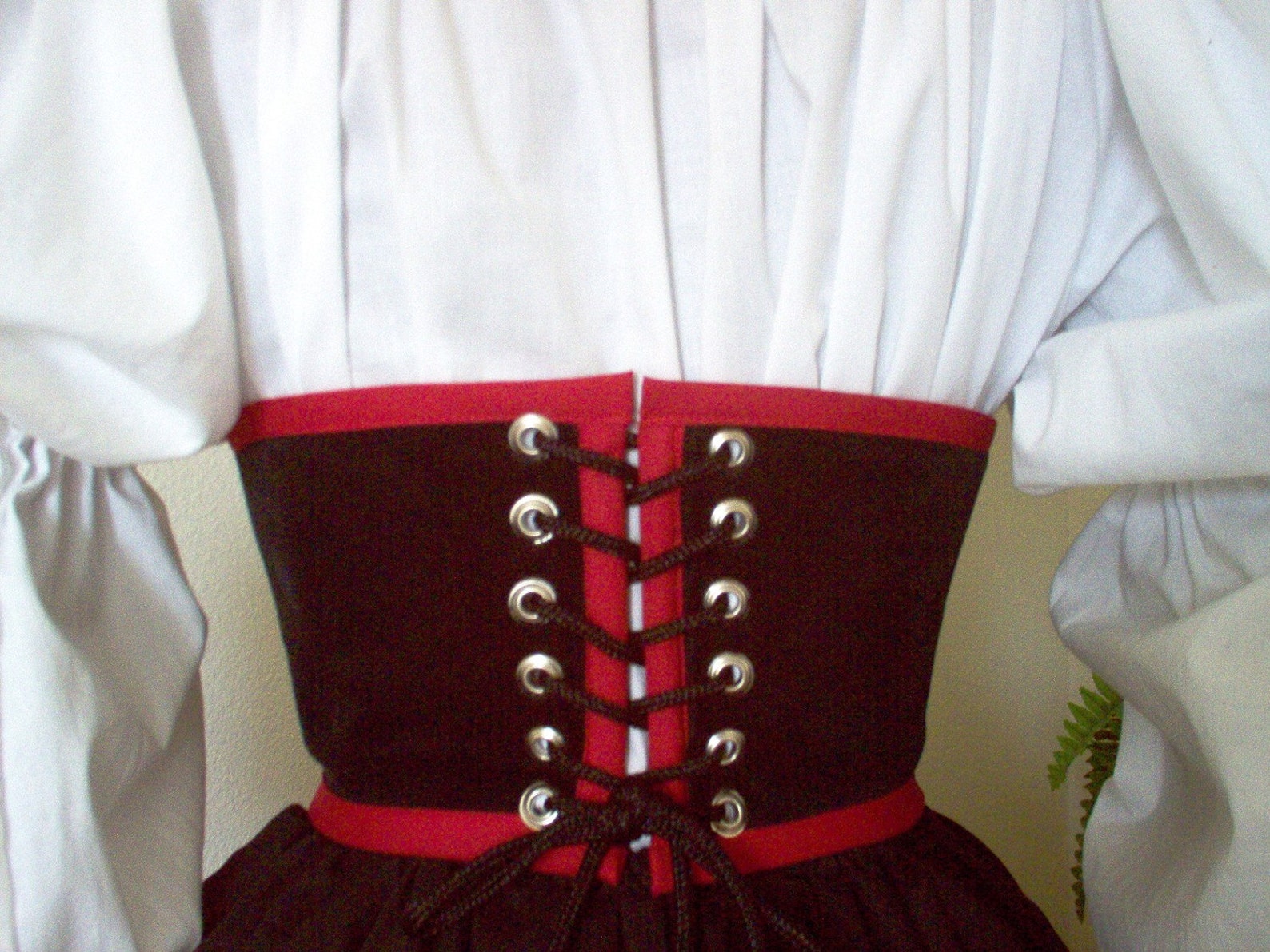 Complete Pirate Waist Cincher Costume. Can Be Made in Any Etsy