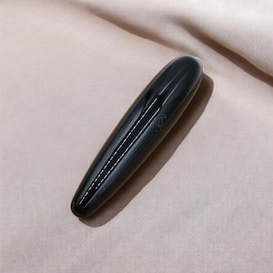 Varita de cristal negro natural, regalo de piedra preciosa curativa de obsidiana negra para mujer, varita de masaje premium Kama-Secret, varita de piedra preciosa negra AAA