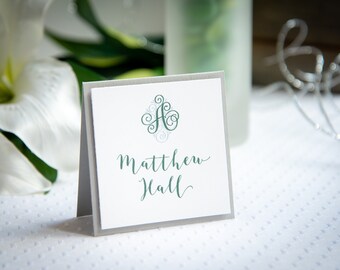 Classic, Square Place Cards