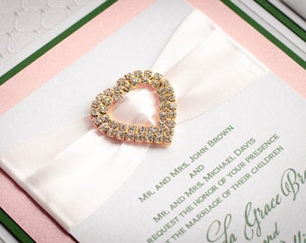 Pocket Invitation Suites with Buckles