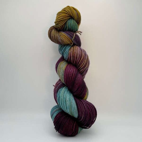 HOPE SPRINGS - Loch Briar Knits - Hand dyed yarn - 75/25 merino nylon fingering sock weight