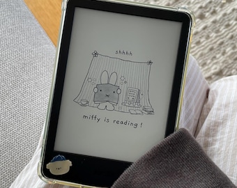 MIFFY Lock Screen for Kindle, Kindle Screensaver, Kindle Decoration, Kindle Accessories, Cute Kindle Wallpaper, Kindle Cover.
