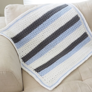 Baby Blanket Crochet Pattern | Baby Afghan Pattern | Crochet Pattern | Nursery Blanket | Blanket Pattern | Cute Crochet Blanket