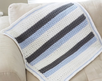 Baby Blanket Crochet Pattern | Baby Afghan Pattern | Crochet Pattern | Nursery Blanket | Blanket Pattern | Cute Crochet Blanket