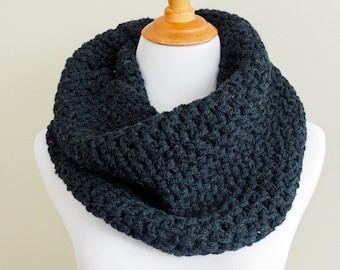Moss Stitch Cowl | Crochet Pattern | Cowl Pattern | Easy Crochet Pattern | Crochet Scarf Pattern | Crocheted Neck Warmer | PDF Pattern