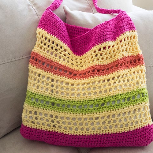 Easy Crochet Bag Pattern Crochet Tote Pattern Everyday Bag - Etsy