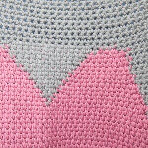 Heart Graphgan Baby Blanket Crochet Pattern Baby Blanket Crochet Pattern Nursery Decor Cute Crochet Blanket PDF Pattern image 4