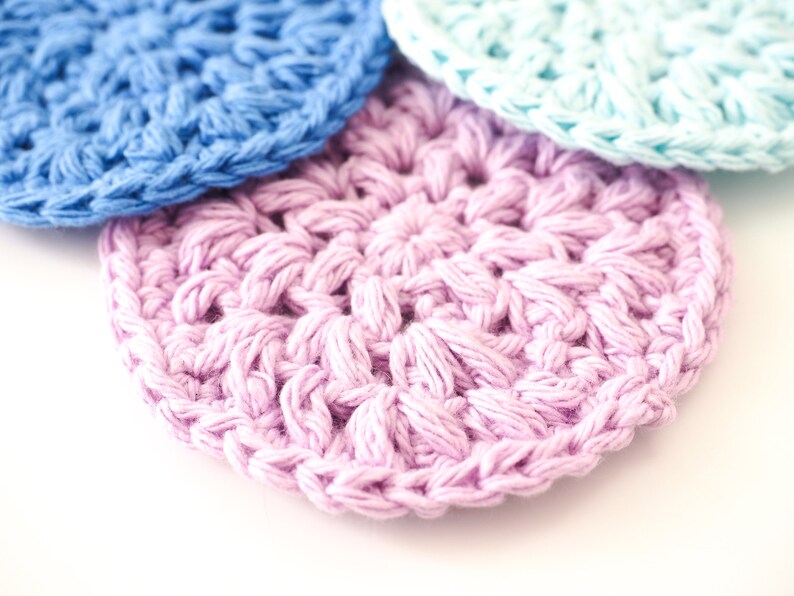 Reusable Face Scrubbie Crochet Pattern Cotton Makeup Remover Etsy