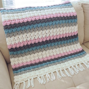 Baby Bumps Blanket | Blanket Crochet Pattern | Crochet Baby Bumps Blanket Pattern | Baby Bumps Blanket Pattern | Blanket PDF | PDF Pattern