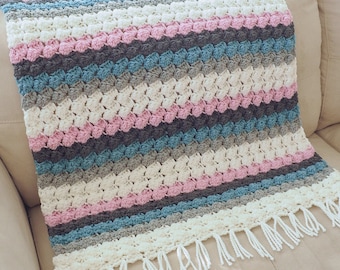 Baby Bumps Blanket | Blanket Crochet Pattern | Crochet Baby Bumps Blanket Pattern | Baby Bumps Blanket Pattern | Blanket PDF | PDF Pattern