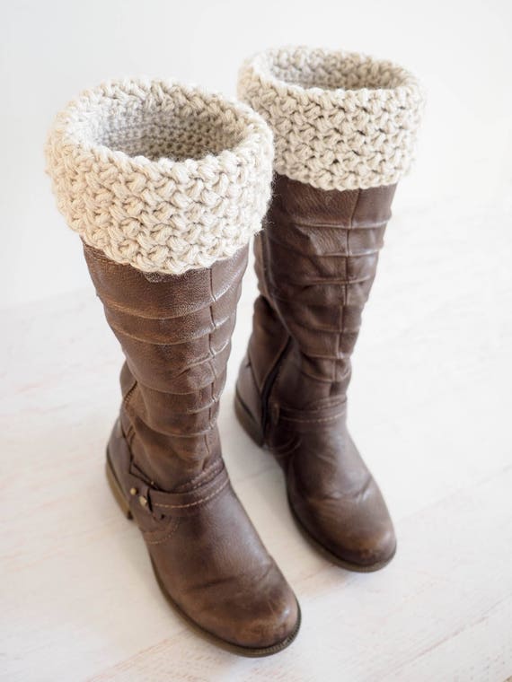 Easy Boot Cuff Crochet Pattern Crochet Boot Cuffs DIY Boot
