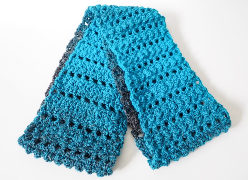 Infinity Scarf Crochet Pattern | Easy Crochet Pattern | Crocheted Neck ...