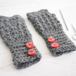 Aligned Cobble Fingerlose Handschuhe | Häkelanleitung | Gehäkelte Fingerlose Handschuhe | Gehäkelte Fingerlose Fäustlinge | Handwärmer | Pulswärmer