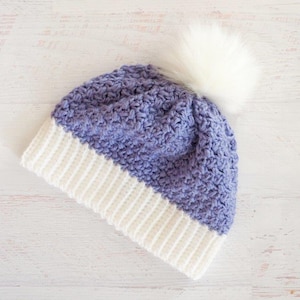 Crochet Hat Pattern | Women&#39;s Beanie Crochet Pattern | Crochet Hat Pattern for Women | Easy Crochet Beanie Pattern | PDF Pattern