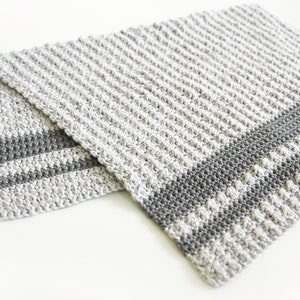 Aligned Cobble Tea Towel Crochet Pattern | Tea Towel Crochet | Beginner Tea Towel Crochet Pattern | Adult Towel Pattern | PDF Pattern