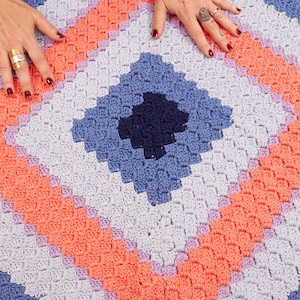 Corner To Corner Blanket Crochet Pattern