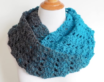 Infinity Scarf Crochet Pattern | Easy Crochet Pattern | Crocheted Neck Warmer | Beginner Crochet Pattern | PDF Pattern