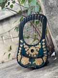 Handmade Lyre Harp 10-String Floral Design Rosewood Celtic Harp with Free Tuning Key & Strings product logo