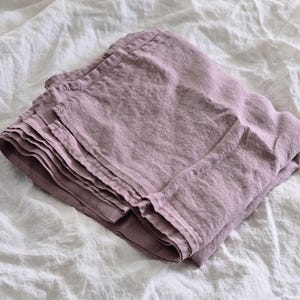 Linen Bed Sheet Flat Bed Sheet Natural Top Sheet Twin Full Queen King CalKing Custom Size Natural Flat Sheet Organic Bed Linen
