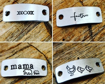 CUSTOM SHOE TAGS 13.1 26.2 Runner Gift Kids Shoe Tag Athlete Shoe Tag Run Now Wine Later You've Got This Run Inspire Mama Bear