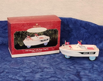 1968 Murray Jolly Roger Flagship Kiddie Car Classics Hallmark Keepsake Ornament Christmas Tree Home Décor, Gift for Christmas, Boaters Gift