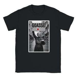 Vintage T-shirt with unique design – “Goassei” with heart, Goaßei, Goaßmaß UNISEX