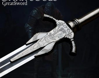Handmade High Carbon Steel Dark Souls Greatsword, Artorias Cosplay Sword
