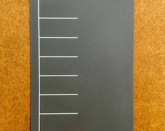 HO Scale Parking Lot Plate with 7 Side White Stalls 240 x 170 mm – Hot Hobby RoadScapes