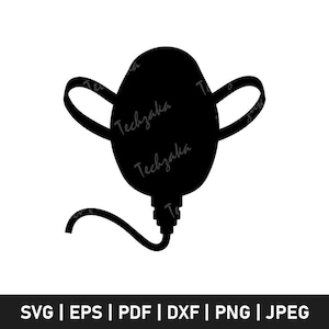 Oxygen Mask Svg | Medical Mask Clipart Png Eps | Emergency Oxygen Silhouette Cut File | Hospital Equipment Svg for Cricut & Sublimation