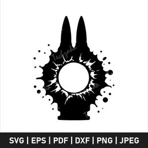 Bullet Hole SVG, Bullet Holes Clipart, Bullet Hole Vector, PNG Transparent, Gunshot Hole Silhouette for Cricut & Sublimation