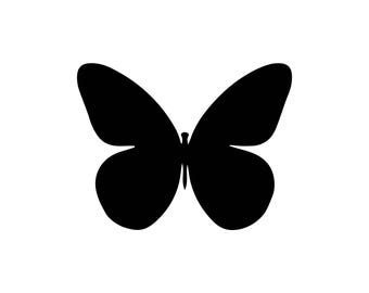 Simple butterfly svg files, Butterfly silhouette, Svg, Eps, Pdf, Dxf, Png, Jpeg, Decal, Stencil