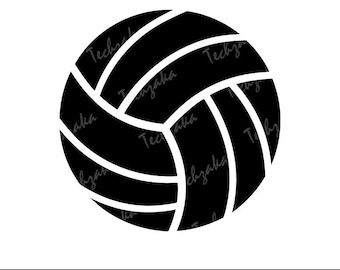 Volleyball Svg, Volleyball Ball Svg, Svg Volleyball Silhouette, Volleyball Cut File, Volleyball Clipart, Volleyball Png, Volley Ball Svg