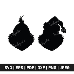 Grinch kopf eps