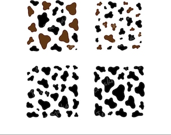 Cow Spots Svg File | Cow Print Svg Png | Farm Animal Pattern Svg | Cow Skin Svg for Cricut & Silhouette | Western Svg | Sublimation File