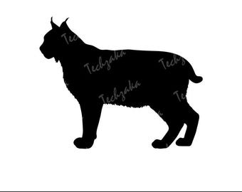 Plik Svg Bobcat | Sylwetka Bobcat | PNG Bobcat | Clipart Bobcat | Maskotka Bobcat SVG | Projekt sublimacji dla Cricut i druk sublimacyjny