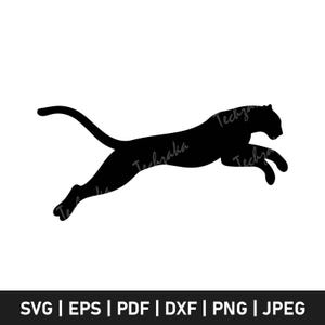 Cheetah SVG | Cheetah Cut File | Cheetah PNG | Cheetah Silhouette SVG | Cheetah Clipart | Safari Animal Svg | Cheetah Vector