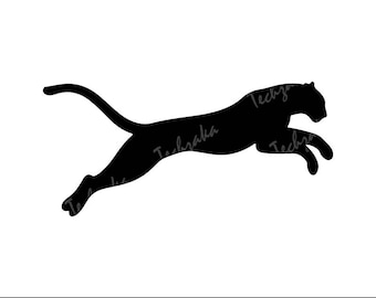Cheetah SVG | Cheetah Cut File | Cheetah PNG | Cheetah Silhouette SVG | Cheetah Clipart | Safari Animal Svg | Cheetah Vector