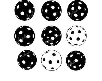 Pickle Ball Svg File, Pickleball Png, Pickleball Clipart, Pickleball Vector, Pickleball Eps, Pickleball Dxf,Pickleball Cricut,Pickleball Svg