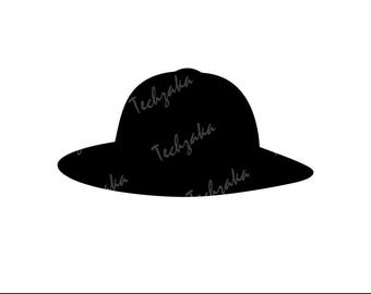 Safari Hat SVG, Explorer Hat Silhouette, Jungle Hat Cut File