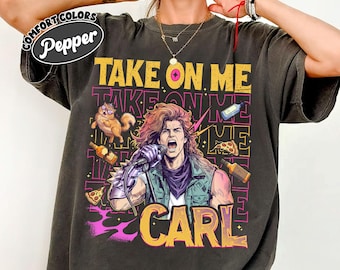 Dungeon Crawler Carl Karaoke Shirt Comfort Colors, Funny Take On Me By Carl TShirt, Parade Of Horribles DCC Shirts, Sci-fi Book Lover Gift