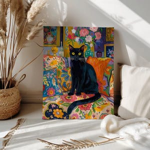 TISHIRON Chat Peinture Par Numéros Pour Adultes Débutants, Chatons