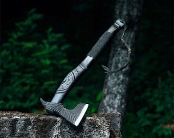 Viking Axe Hatchet Tomahawk Axe, Hand Axe,Wood Working Tool,Camping and Outdoor Utility,Bearded Axe 19 Inches Ashwood Handle, Gifts for Men