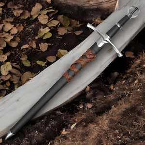 Personalized Monogram Sword, Custom Engraved Medieval Claymore & Irish Celtic Short Sword with Scabbard, Knight Warrior Gift for him