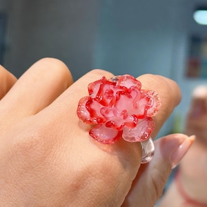 Carnation Ring - Etsy
